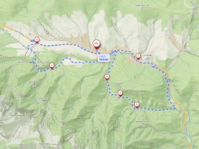 Cyklotrasa Mesačnej jaskyne